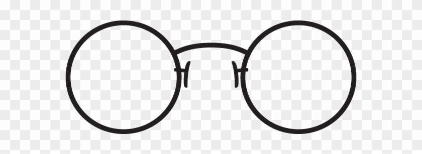 Round Glasses Frames Clipart Collection - John Lennon Glasses Clip Art #527877