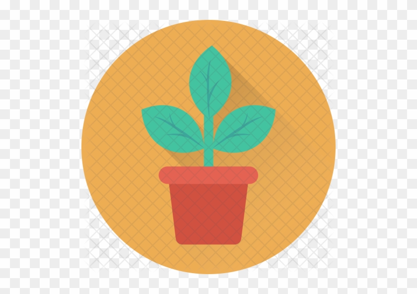 Plantation Icon - Flowerpot #527967