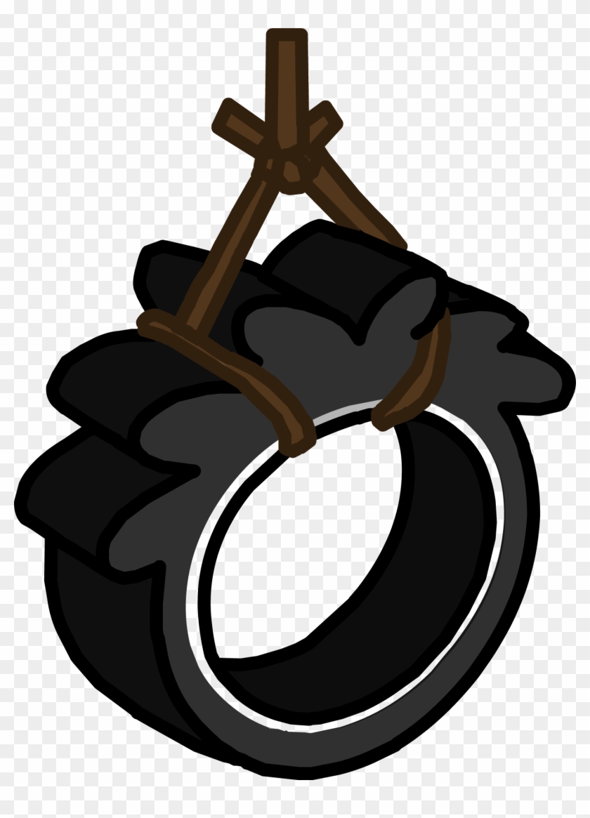 Puffle Tire Swing - Cross #528056