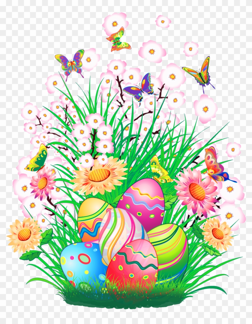 Easter Bunny Easter Egg Easter Basket Clip Art - Easter Bunny Easter Egg Easter Basket Clip Art #528215