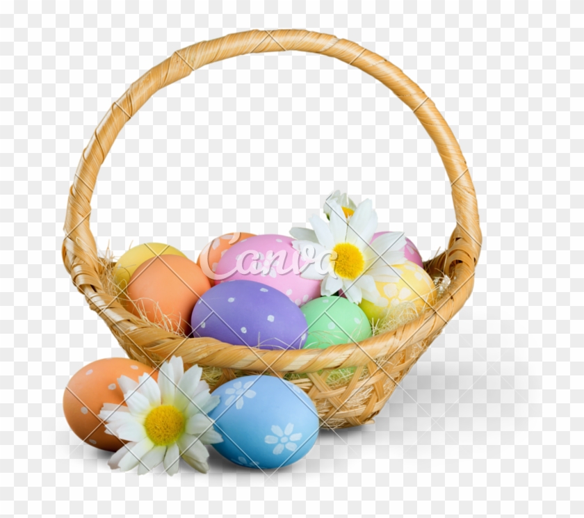 Easter Basket Isolated - Easter #528220