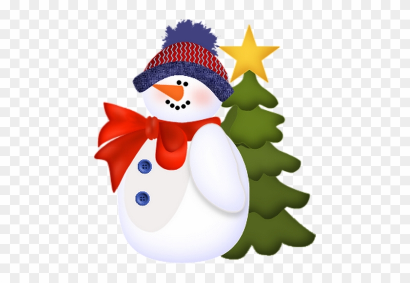 Bonhomme De Neige Png, Tube, Sapin - Cartoon #528250