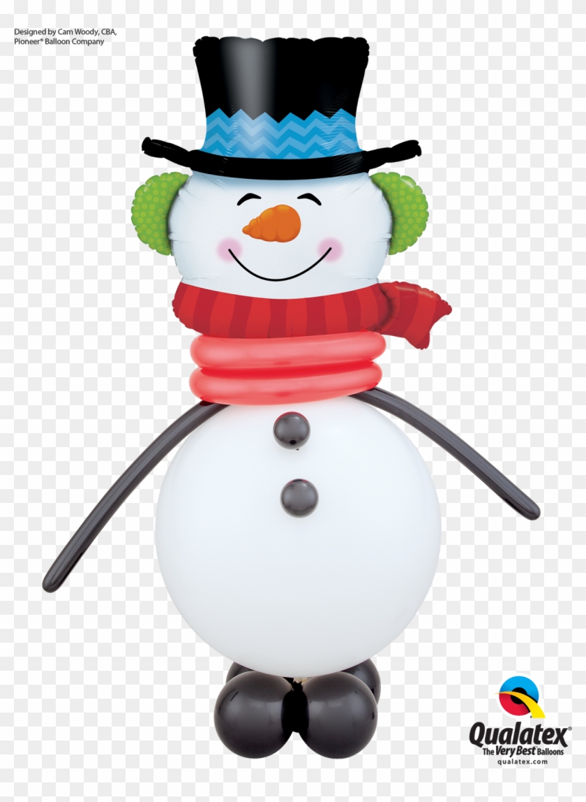 Arrange A Christmas Event - Snowman Balloon #528280