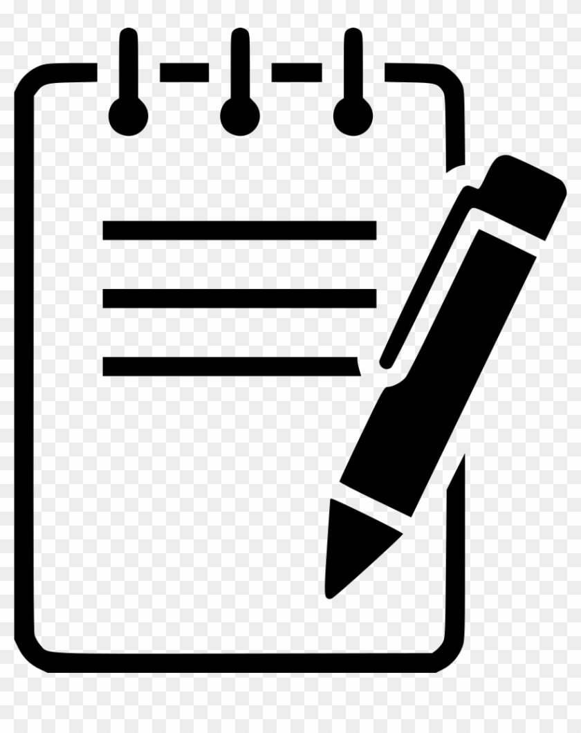 Paper Computer Icons Notebook Clip Art - Notepad Clipart Png - Full ...
