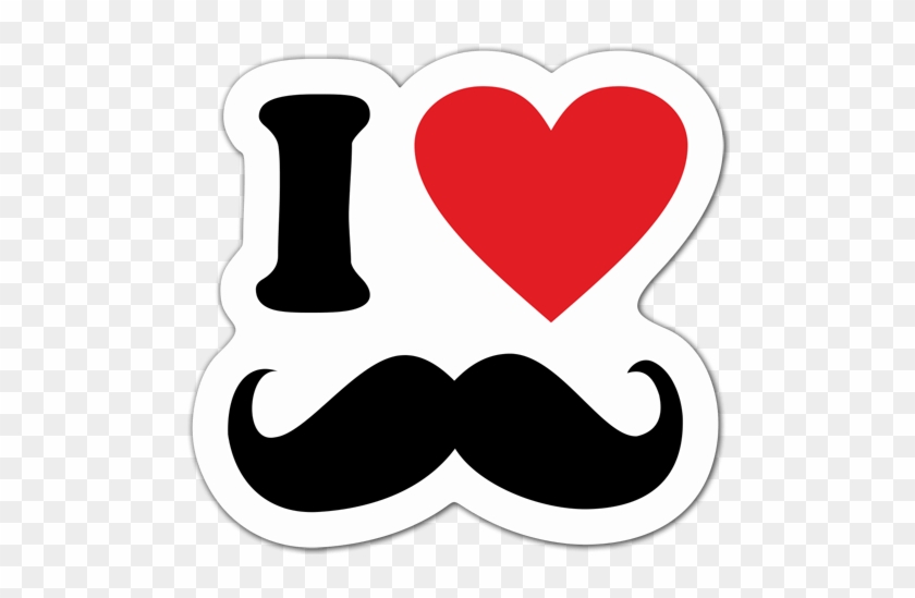 I Love Mostacho - Decoraciones Para El Dia Del Padre #528292