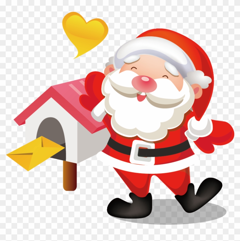 Santa Claus Email Box Computer Icons Christmas Santa - Santa Claus Email Box Computer Icons Christmas Santa #528356