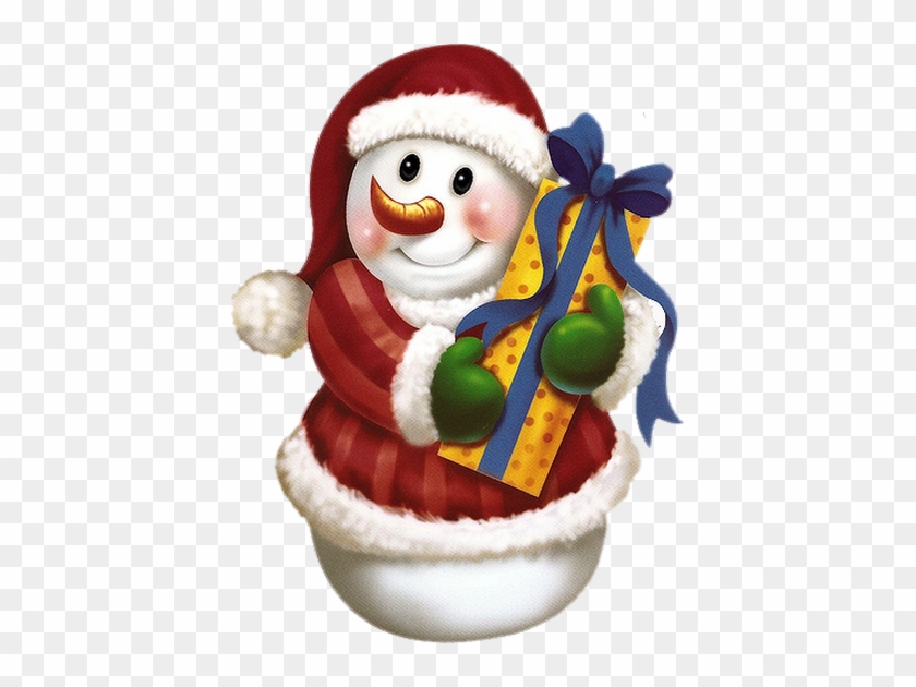 Bonhomme De Neige Et Cadeau - Ddi 2127499 Joyful Glitter Window Decoration - Case #528491