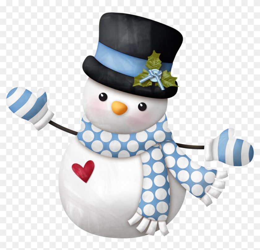 Free Clipart Snowman #528536