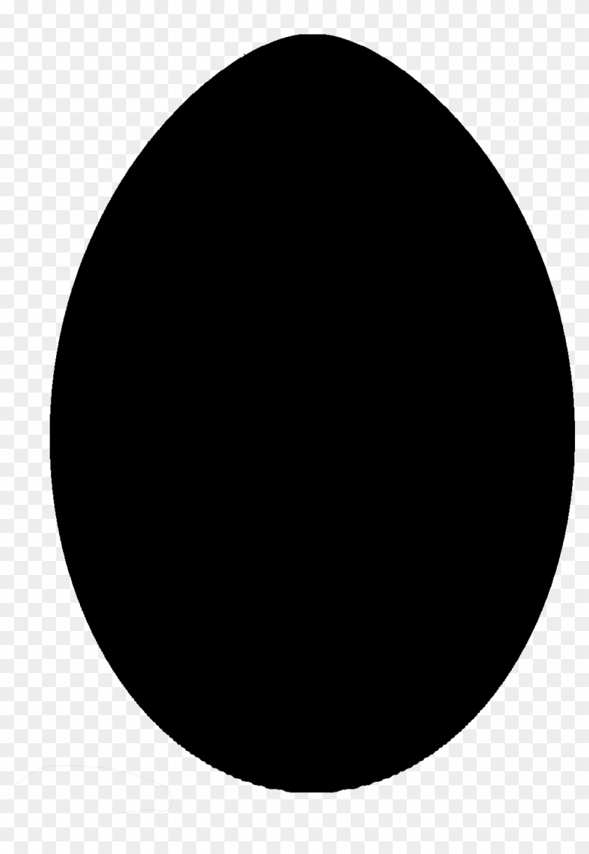 Adjust The Height Of The Simple Egg Shape To 3 ¼” Then - Black Dot Transparent #528731