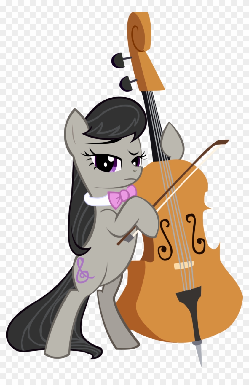 Octavia, Ready To Play Her Cello - Papercraft My Little Pony #529135