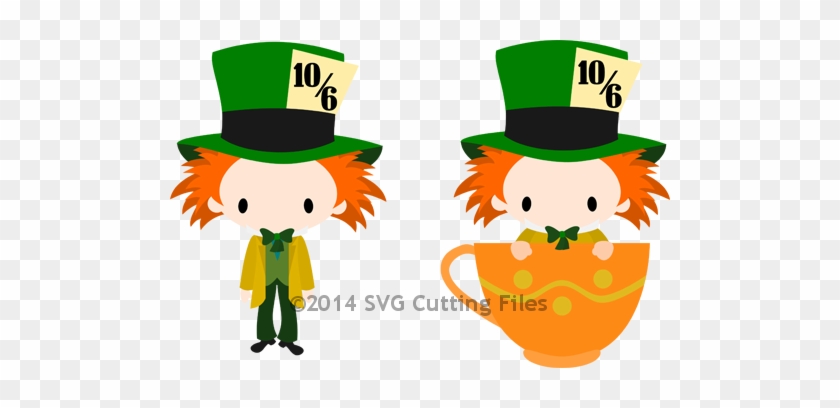 #pp-2027 Chibi Mad Hatter - Alice In Wonderland Mad Hatter Chibi #529241