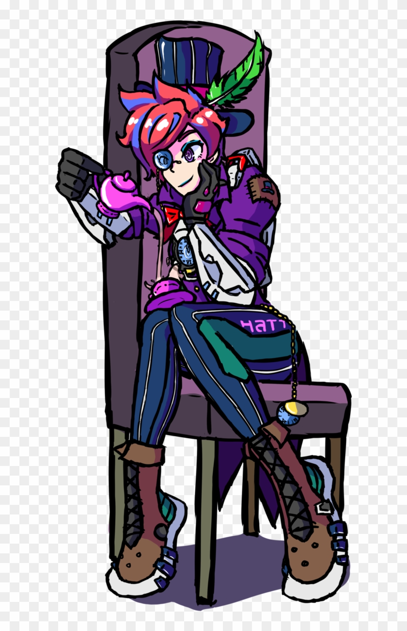 Overwatch Tracer As Mad Hatter By Ctr-v - Cartoon #529254
