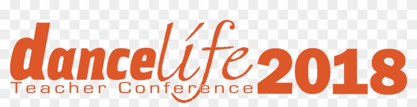 Dltc Logo 2018 Orange - Dance Life Teacher Conference #529299