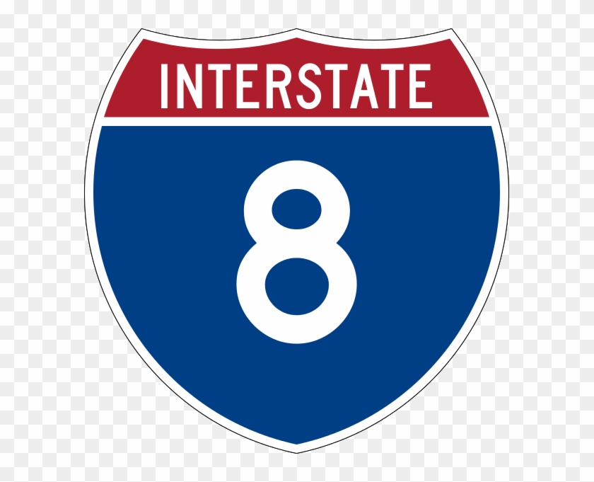 I-8 Shield - Interstate 2 #529303