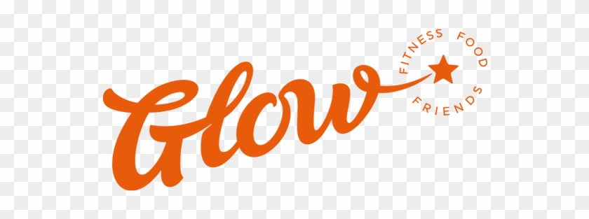 Glow Logo Orange Lge - Eating #529370