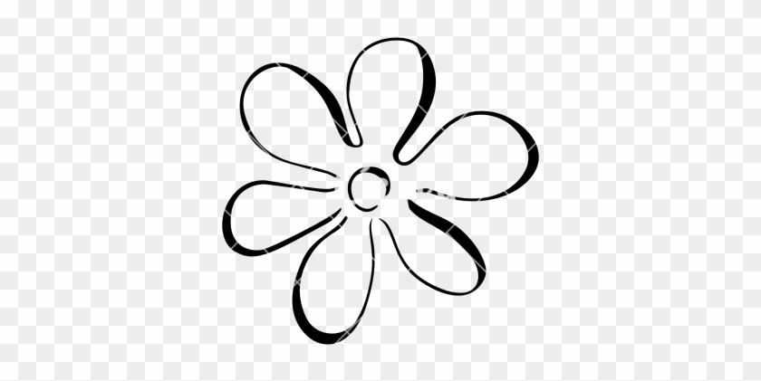 Flower Outline Pictures - Line Art #529396