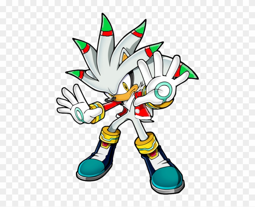 Silver The Hedgehog Christmas By Elodiethefox051400 - Sonic The Hedgehog Silver #529429