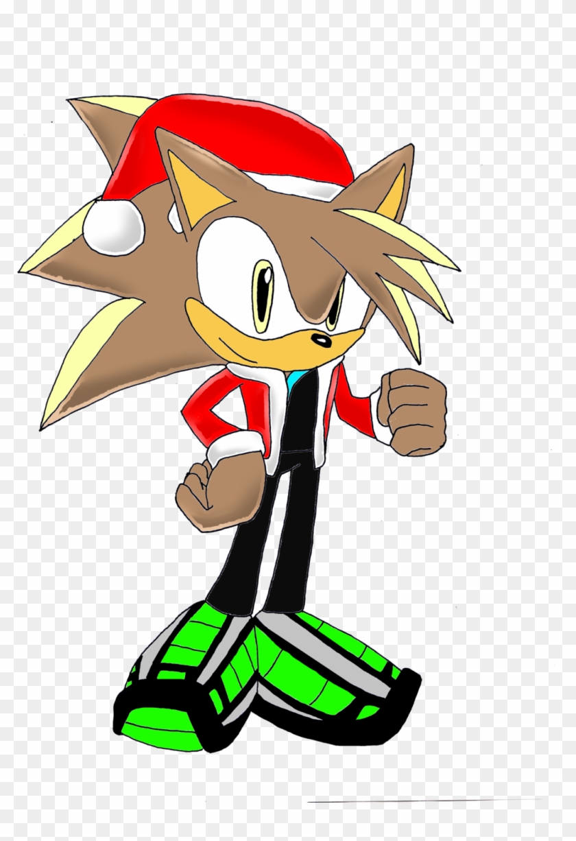 Shadzethehedgehog Dan The Hedgehog Christmas Sa 2014 - Art #529435