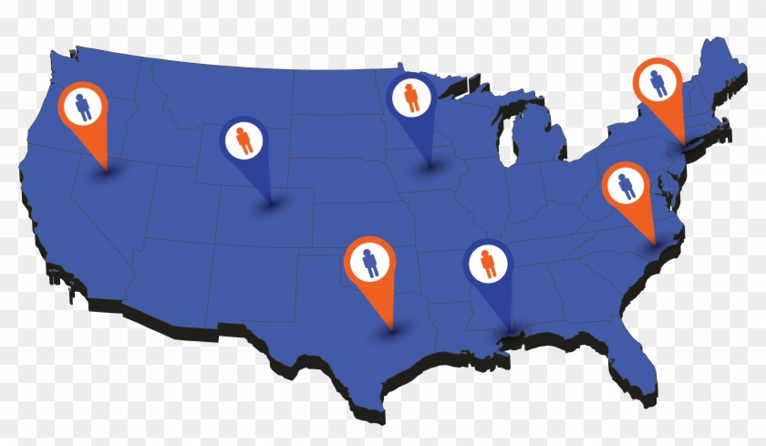 Supercharge Your Outbound Sales Team With Local Presence - Voter Turnout 2016 Map #529505