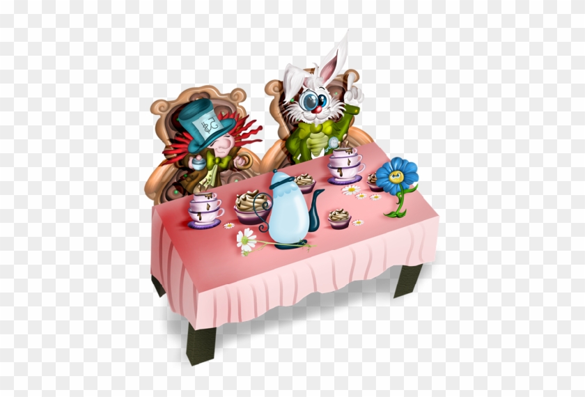 Alice In Wonderland Two Of Hearts - Tea Party #529571