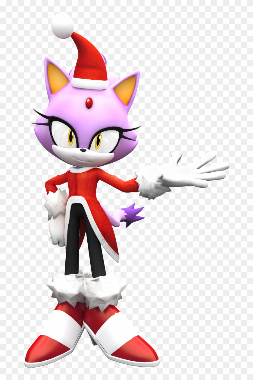 Nibroc Rock 223 83 Christmas Blaze 2014 Render By Nibroc - Blaze The Cat Christmas #529578