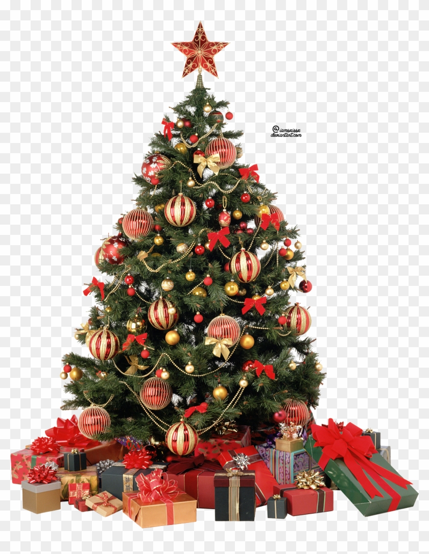 Image - Christmas Tree Decorations With Gifts #529743