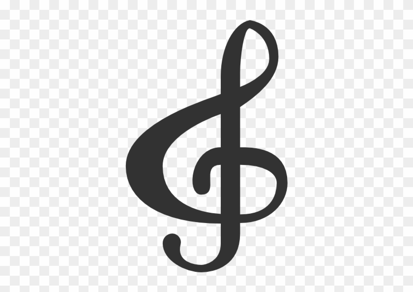 Clef, Treble Icon - Treble Clef Png #529791