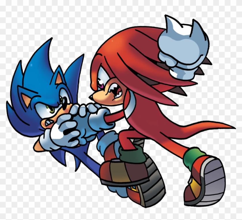 Sonic The Hedgehog Clipart Knuckles - Sonic The Hedgehog Vs Knuckles #529796