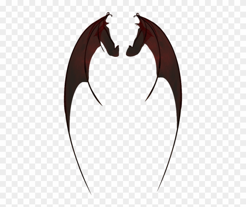 Type A - Black Demon Wings Png #529809