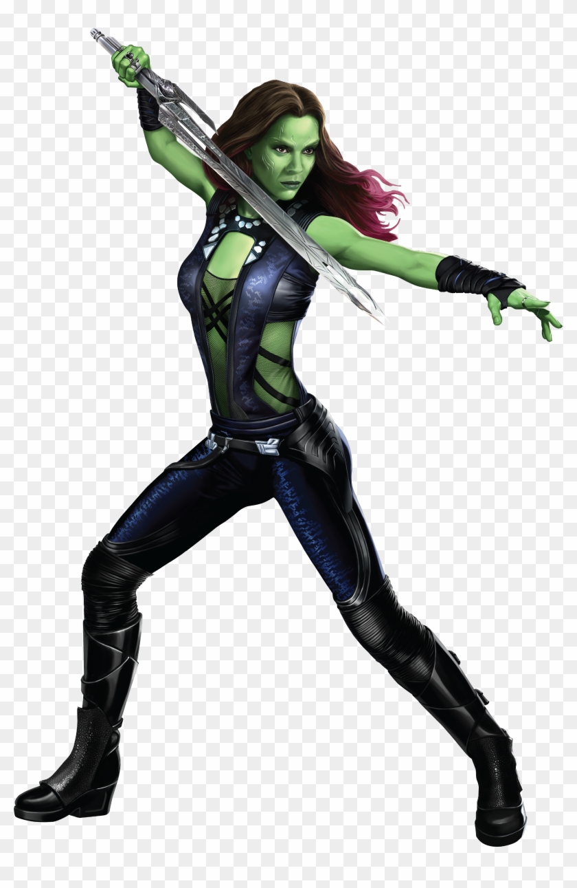 Download Guardians Of The Galaxy Clipart Hq Png Image - Avengers Infinity War Gamora #529891