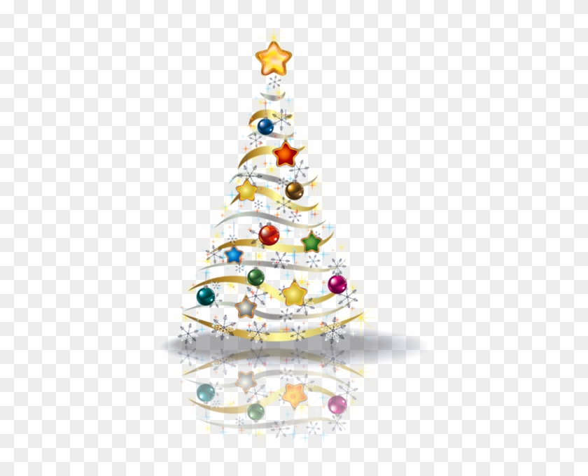 Transparent Christmas Gold Tree Png Picture - Árvore De Natal .png #529897