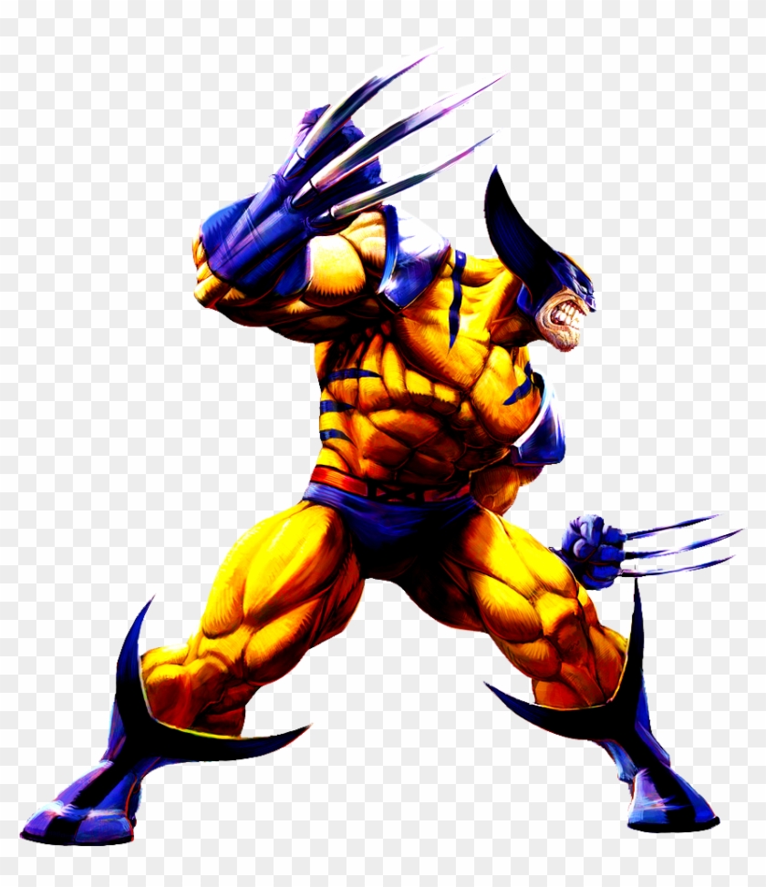 Wolverine Clipart Marvel - Wolverine Marvel Vs Capcom #529980