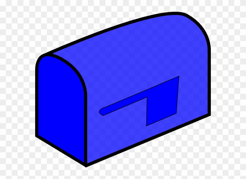 Blue Mailbox Clip Art At Clkercom Vector Online Royalty - Blue Mailbox Clipart #529993