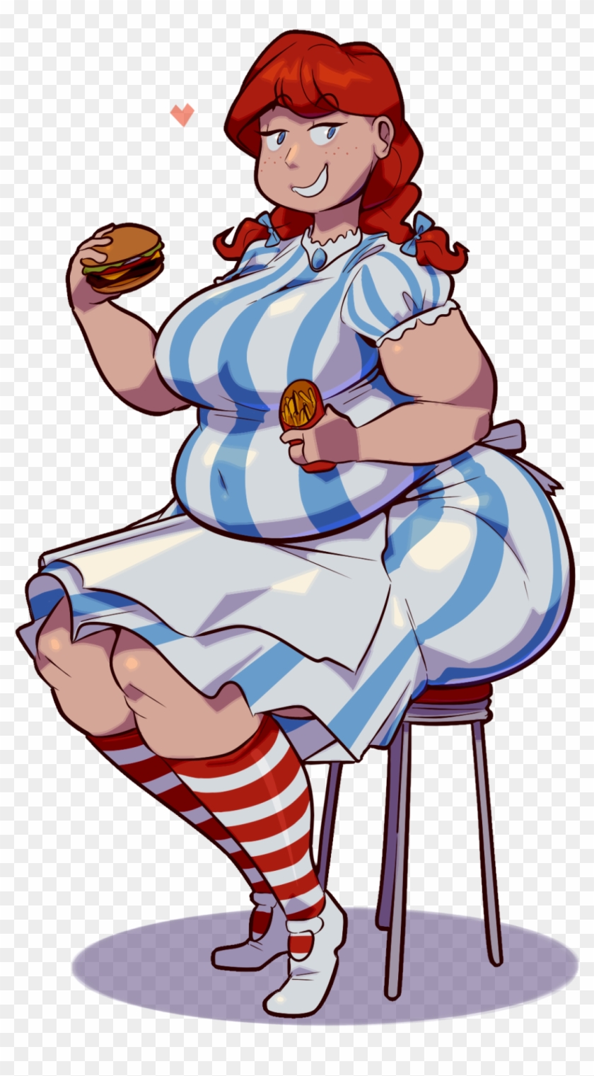 Ridiculouscake Bbw Weight Gain Anime Free Transparent Png Clipart Images Download