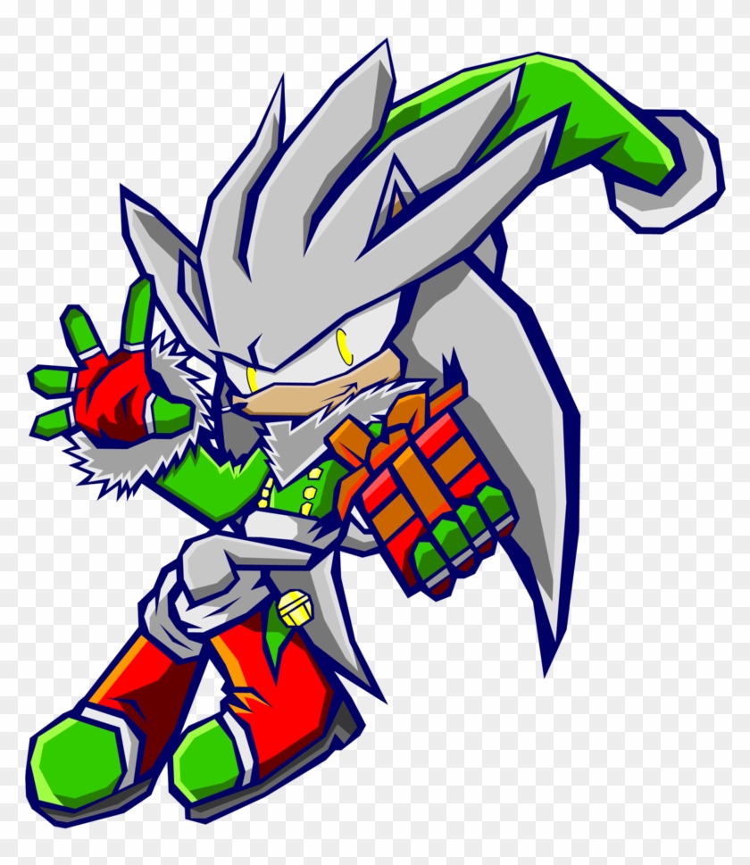 Sonic Battle By Cerberean - Silver The Hedgehog #530143