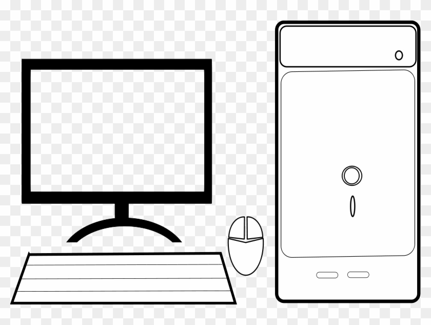 Free Personal Computer - Parts Of Computer Clip Art #530170