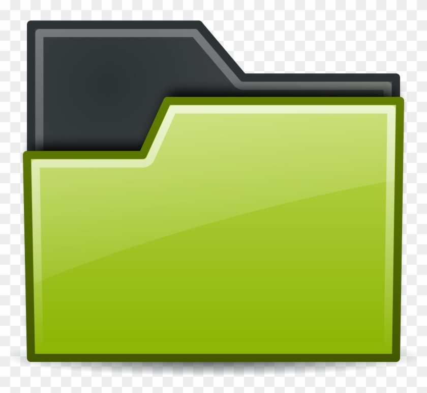 Clipart Rodentiaicons Foldergreen - Folder Icon Green #530194