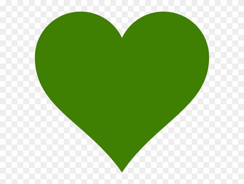 Green Heart Vector Png #530300