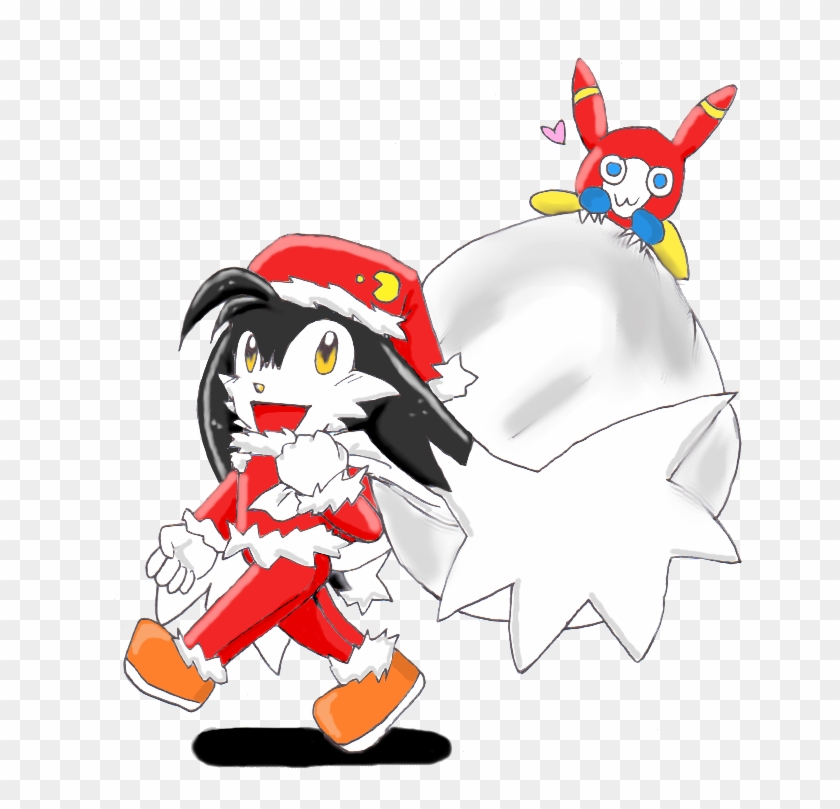 Klonoa Merry Christmas 2012 By Malahaya - Cartoon #530307