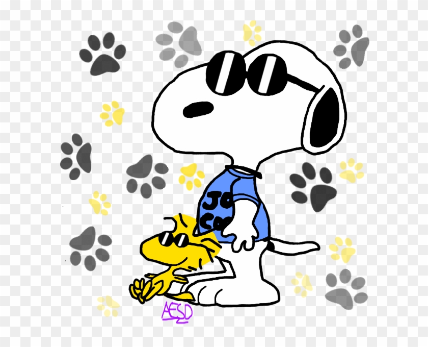 Snoopy And Woodstock By Aesd - Snoopy #530412