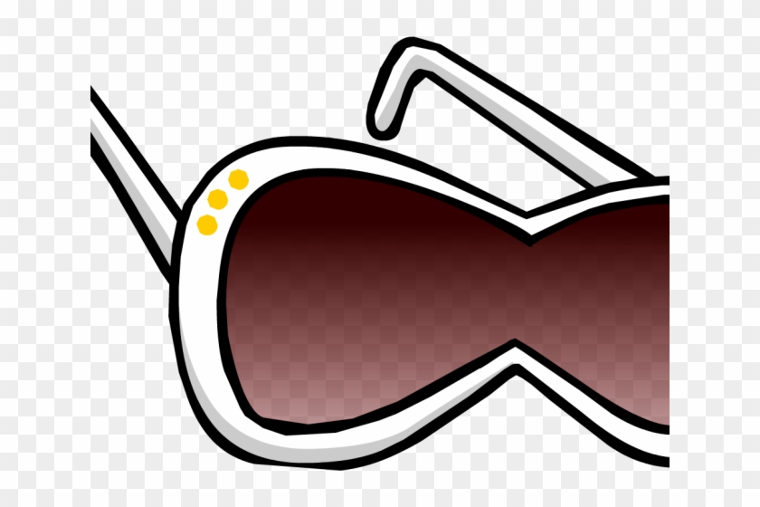Goggles Clipart Club Penguin - Club Penguin White Diva Sunglasses #530469