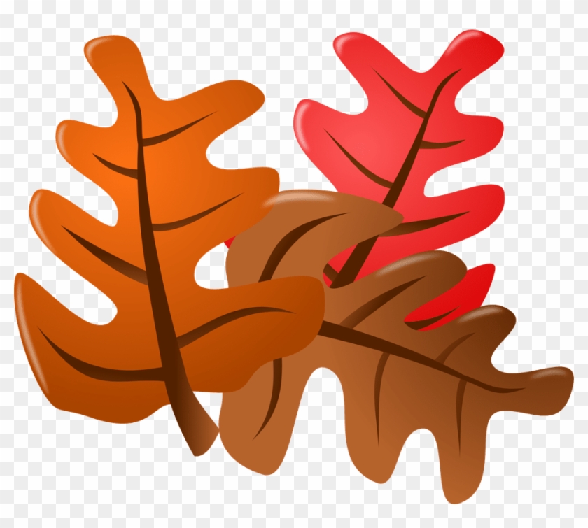 Oak Leaf Clip Art For Kids - Thanksgiving Icon Transparent #530530