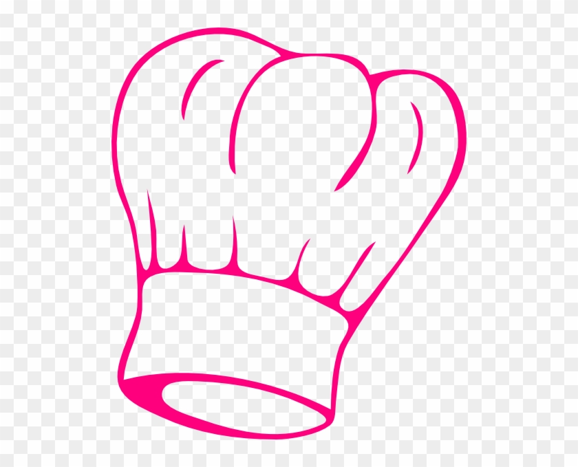 Chef Hat Clip Art At Clker - Pink Chef Hat Clip Art #530569