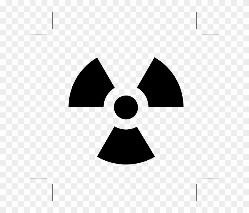 Warning Radioactive, Nuclear, Irradiant, Radiant, Warning - Rodioative Stencil #530605