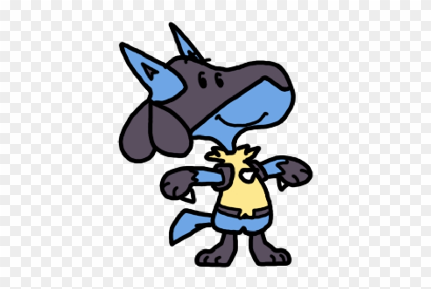 Lucario Peanuts Style - Peanuts Pokemon #530656