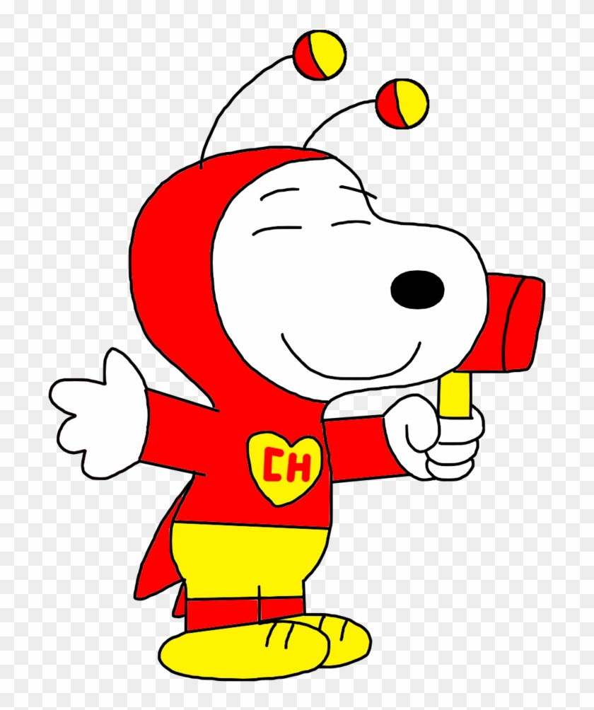Marcospower1996 Snoopy As El Chapulin Colorado By Marcospower1996 - Super Snoopy #530669