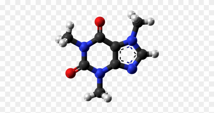 Clinical Data - Caffeine Molecular Structure 3d #530682