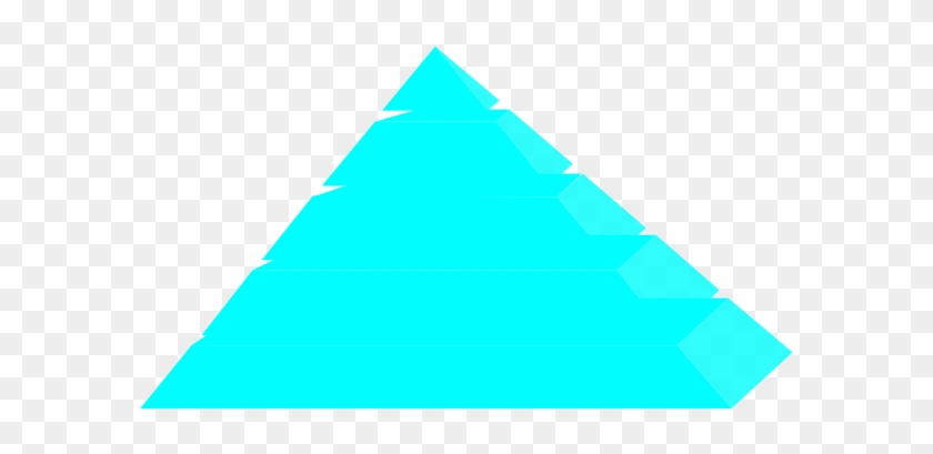 Light Blue Pyramid Svg Clip Arts 600 X 342 Px - Pyramid Clip Art #530732