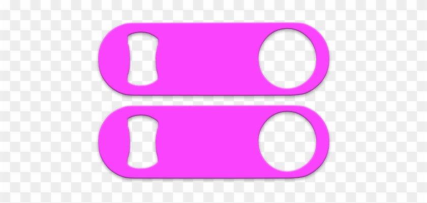 Pink Background 5" Medium Speed Opener - Gradient #530797