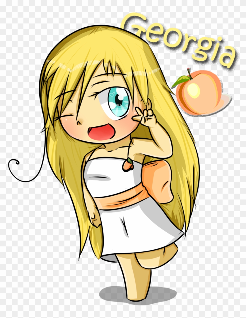 A Georgia Peach By Aph-pensacola - Cartoon #530803